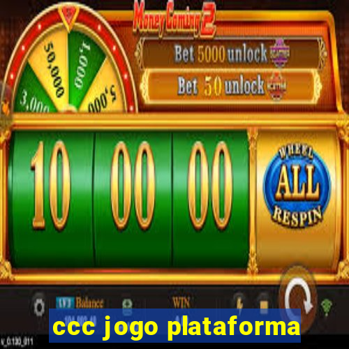 ccc jogo plataforma